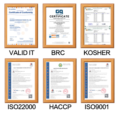 Quality Certifications