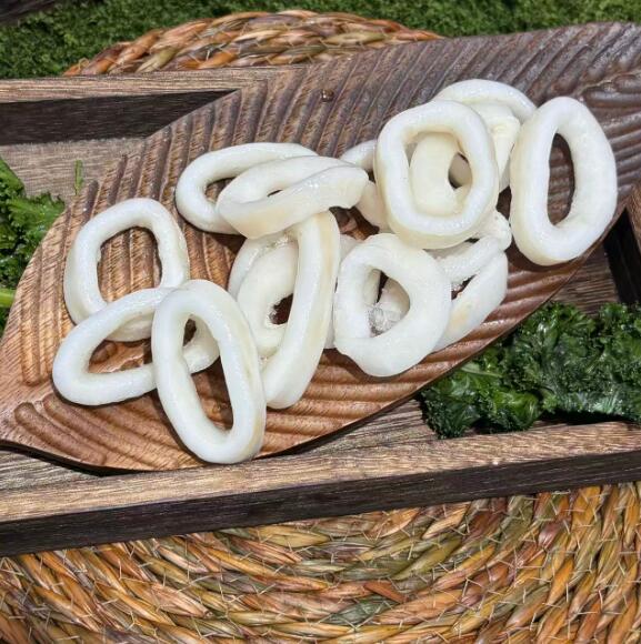 速冻鱿鱼圈去皮 - 双用