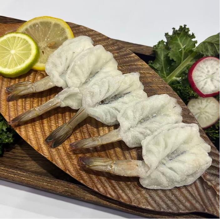 冷冻生鲜PDTO蝴蝶南美白对虾 - 双用